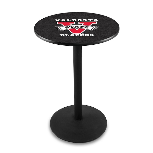 42" Blk Wrinkle Valdosta State Pub Table